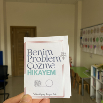 Benim Problem Çözme Hikeyem (mini defter formu)