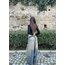 UNİSEX ESKİTMELİ DAMGALI JAYA JEAN
