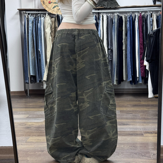 KAMUFLAJ EKSTRA BAGGY PANTOLON