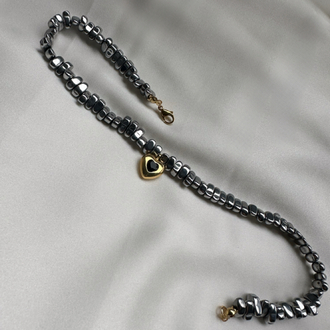Midnight Heart | Hematite