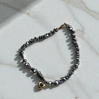 Midnight Heart | Hematite