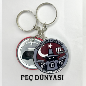 Silahlı Spook Açacaklı Anahtarlık