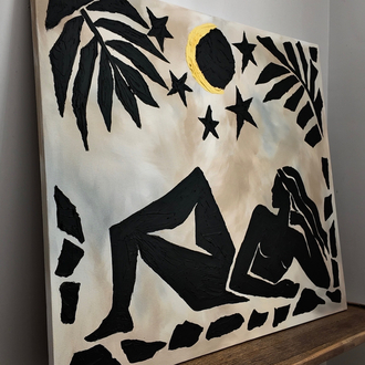 “Shine” 100x120cm