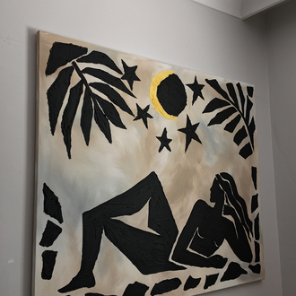 “Shine” 100x120cm