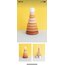 montessori Wooden Mars Peg tower