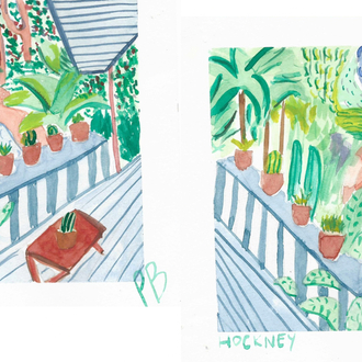 David Hockney’s Garden