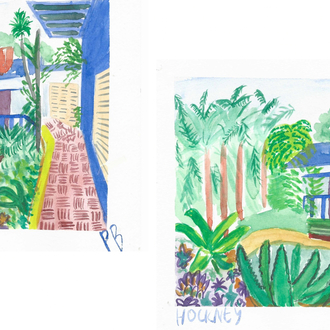 David Hockney’s Garden