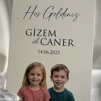 Fotoğraflı Masa Kartı