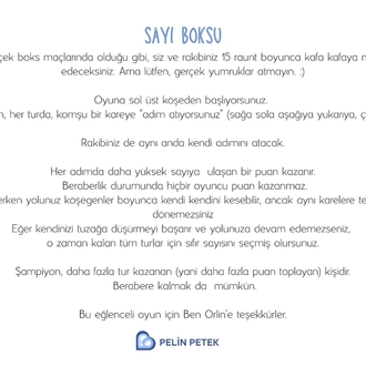 Sayı Boksu Oyunu