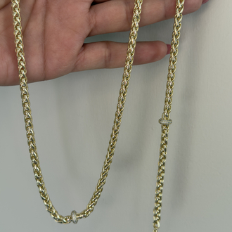 Özel Seri 14k Aris Kolye & Bileklik Set