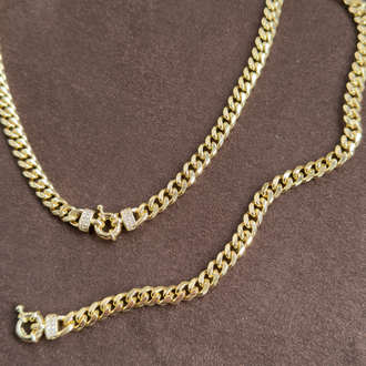 Özel Üretim 14k RİSA İnce Gurmet Set -50- cm