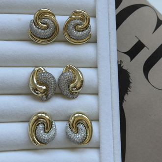 Vip Seri Hoops Küpe