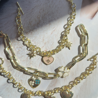 Kuyumcu Model 14k Kuzey Yıldızı Charm Bileklik