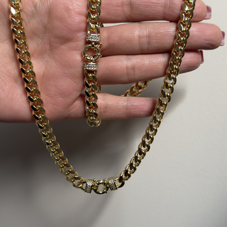Özel Üretim 14k RİSA Gurmet Set -45- cm 