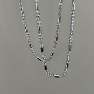 Premium MARYA Silver Suyolu Kolye