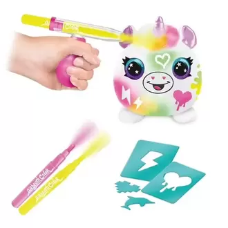 AİRBRUSH PLUSH SÜRPRİZ Mİ̇Nİ̇ NEON PELUŞ