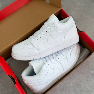 Air Jordan 1 Low Triple White