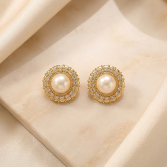 Pearl İnci Küpe (Klipsli)