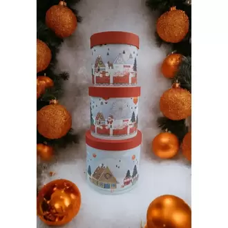 Yılbaşı Hediye Kutusu 3’lü Set (White)