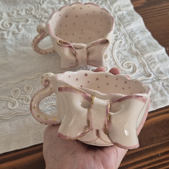 Puantiyeli Fiyonk Mug
