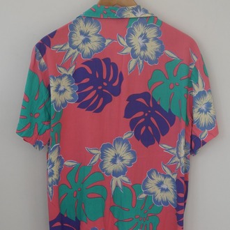 90’lar Desenli Vintage Gömlek – Renkli, Unisex, Oversize Stil
