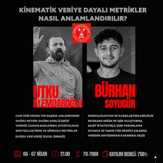 Anaerobik Testler + Kinematik Veriye Dayalı Metrikler+ Seçeceğiniz 2 Offline Eğitim