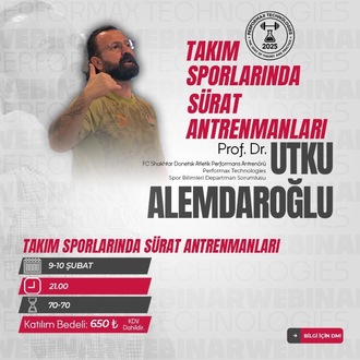 Takım Sporlarında Sürat Antrenmanları (Offline)