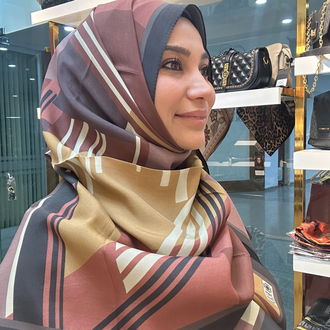 ED Scarf Floş Viskon Şal