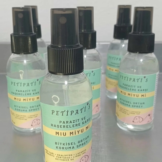 parazit ve haserelere karsı Bitkisel Ortam Koruma Spreyi 100ml