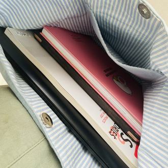Blue Kanvas Bag