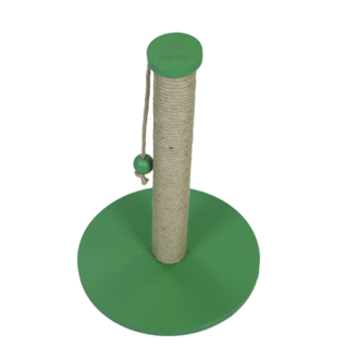 Petody Meadow – 50 cm Renkli Kapaklı Doğal Jüt Kedi Tırmalama Direği