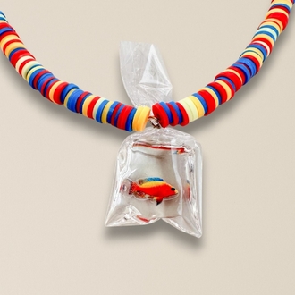Colors Fish Charm Kolye