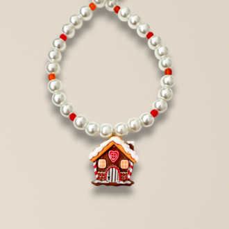 Cam incili Home Charm Kolye 