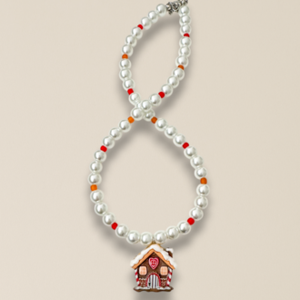 Cam incili Home Charm Kolye 