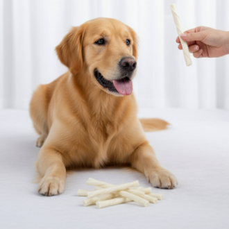 Petscape Burgu Köpek Ödülü Twisted Çiğneme Çubuğu Katkısız Diş Sağlığı