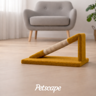 Petscape Sisal İpli Eğimli Kedi Tırmalama Tahtası (Karışık renk gönderilmektedir)