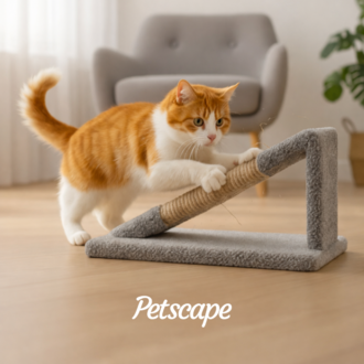 Petscape Sisal İpli Eğimli Kedi Tırmalama Tahtası (Karışık renk gönderilmektedir)