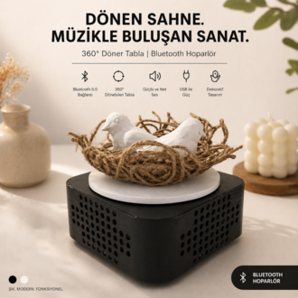 TURNA | Sınırlı Üretim Hareketli Bluetooth Hoparlör