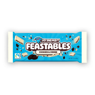 Feastables Kurabiyeli Beyaz Çikolata 60 Gr
