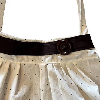 kahverengi düğmeli çanta