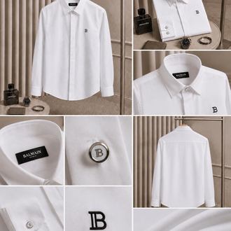 Balmain Oxford pamuk Gömlek