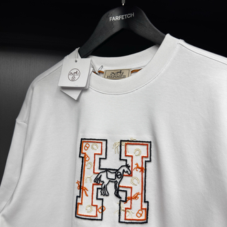 Herms interlok pamuklu kumaş   T-shirt ( -1258 )