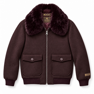 Loro Piana kaşmir / Yün    Jacket ( Bordo )