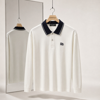 Dolce Gabbana Uzun kol Polo Yaka Sweatshirt ( İthal )