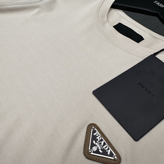 Prada    merserize  cotton T-shirt 