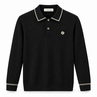 Loro Piana  rayon Polo Yaka Triko ( İthal )