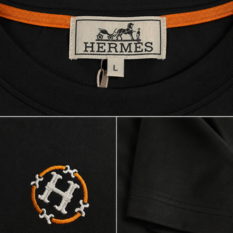 Hermes ince kırışmaz kumaş    T-shirt ( İthal )