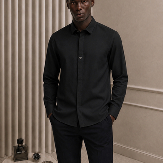 Prada Oxford pamuk Gömlek