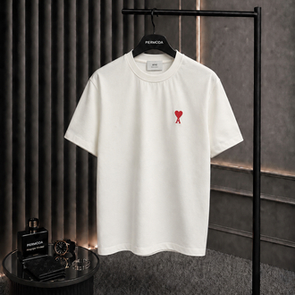 Ami Paris premium T-shirt ( white )
