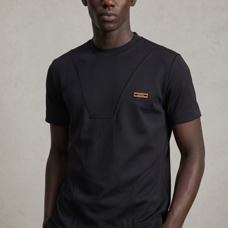Zegna interlok pamuklu kumaş   T-shirt